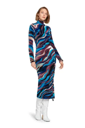 Robe en velours motif Sistine Chapel