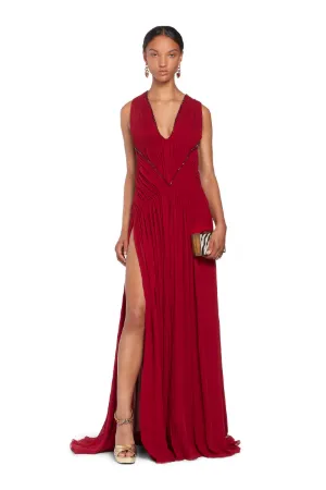 Robe plissée fantaisie