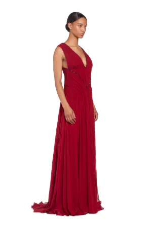Robe plissée fantaisie