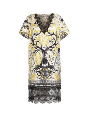 Robe T-shirt à imprimé Oniric Scarf