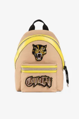 Sac à dos à logo appliqué