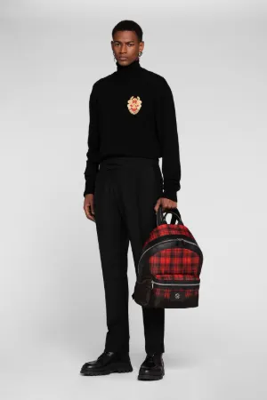 Sac à dos Mirror Snake à motif tartan