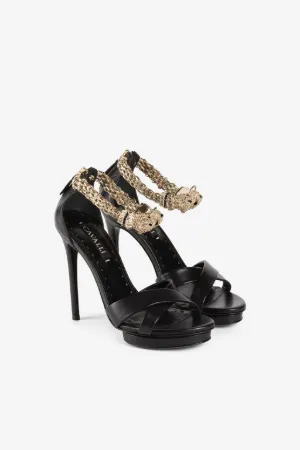 Sandali Panther con decorazione