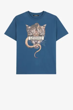 Serpentine Jaguar-Print T-Shirt