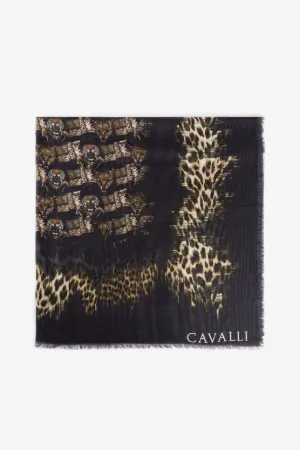 Шарф с принтами Felix и Animalier