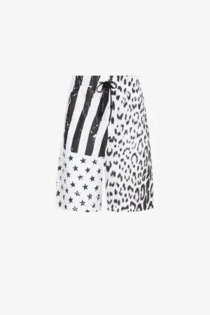 short à taille à lien de resserrage