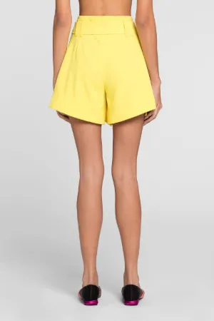 Short plissé à ornement Tiger Tooth