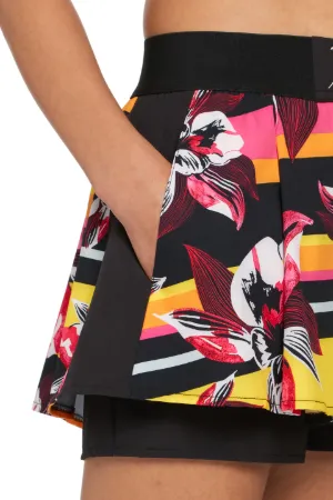 Shorts con gonna a contrasto -Sito ufficiale di Roberto Cavalli®