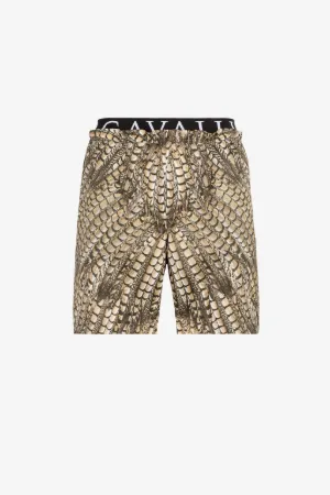 Shorts da bagno con stampa Falcon
