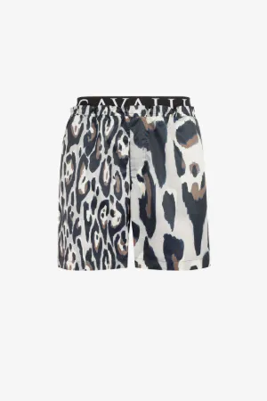 Shorts da bagno con stampa Jaguar
