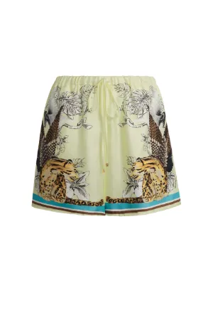 Shorts mit Hybrid Animals Print
