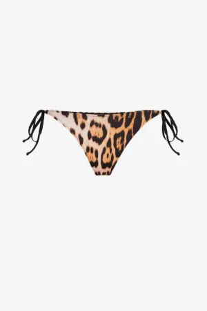 Slip bikini con stampa Jaguar