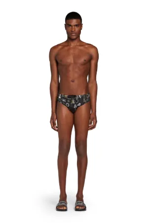 Slip de bain à imprimé Cavalli Mania