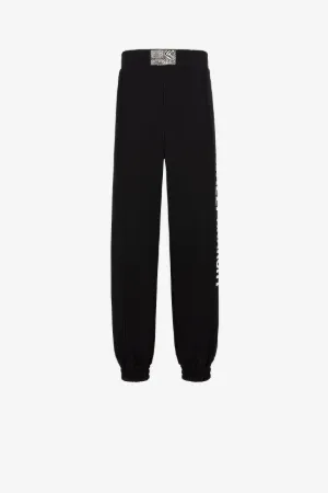 Slogan-Print Cotton Sweatpants