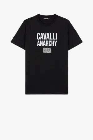 Slogan-Print Cotton T-Shirt