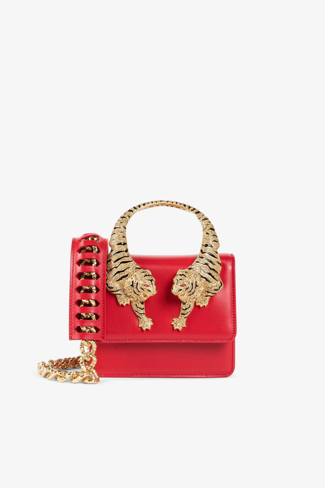 Small Roar Crystal-Embellished Shoulder Bag | Roberto Cavalli