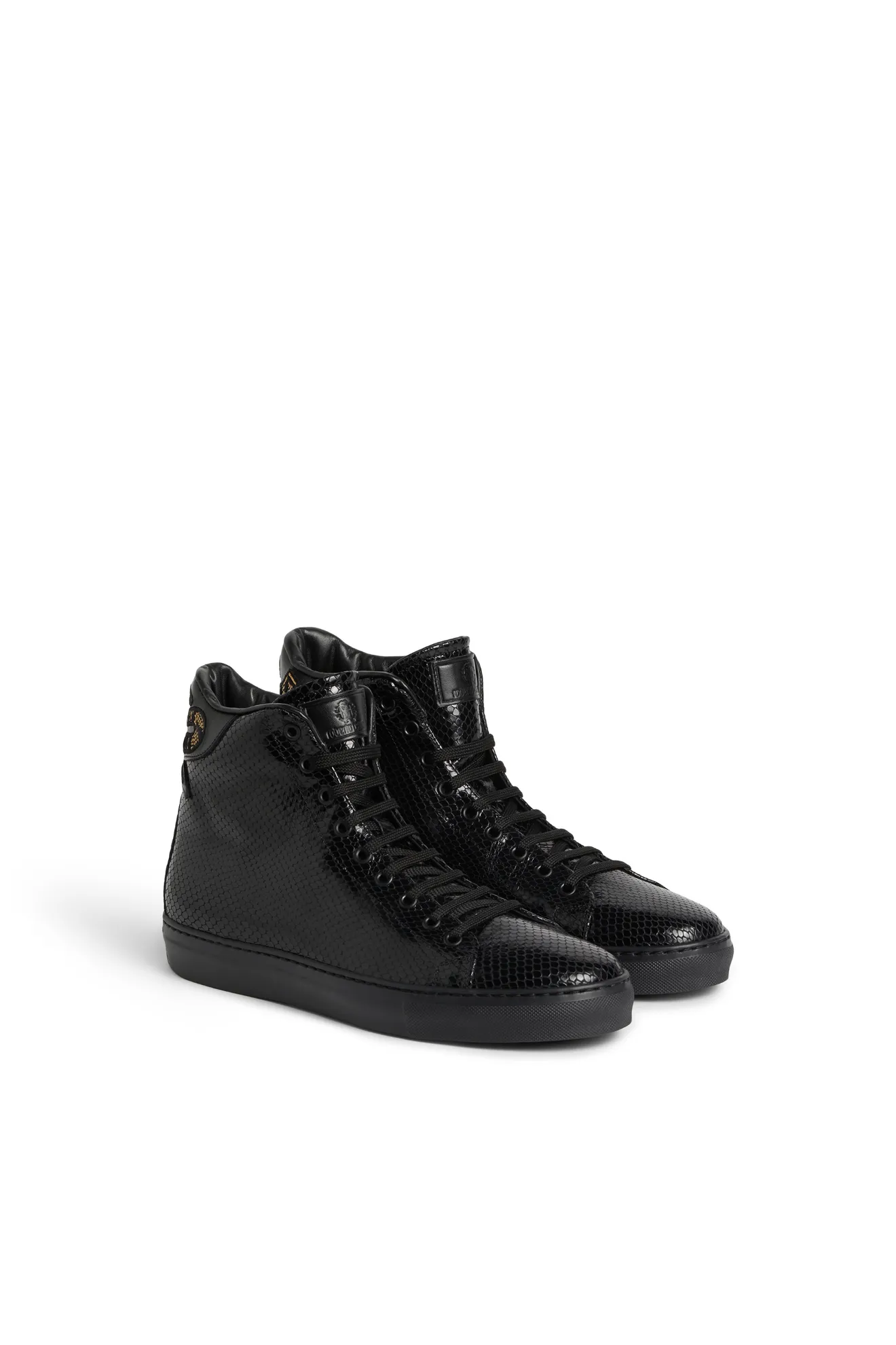 roberto cavalli high top sneakers