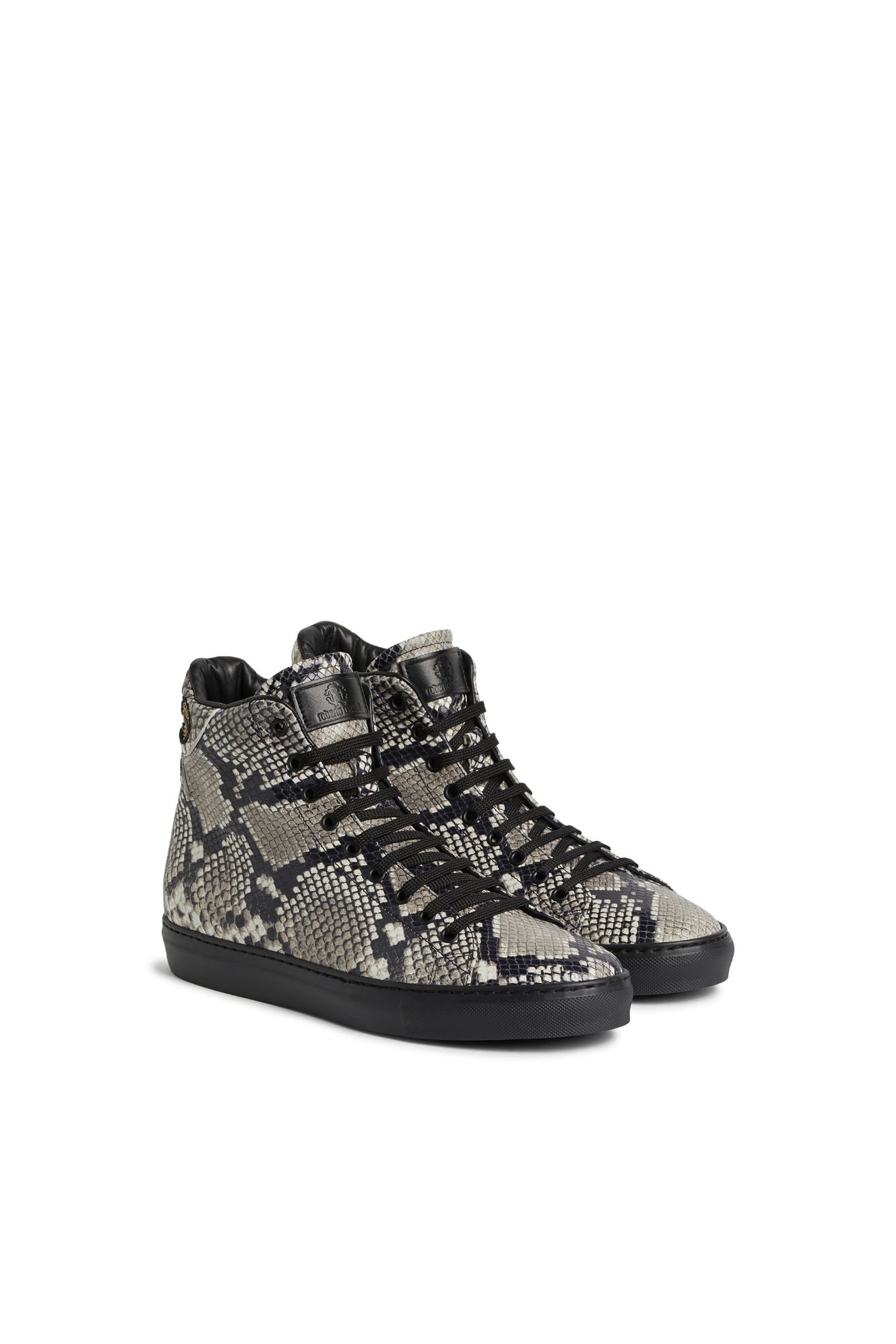 roberto cavalli high top sneakers