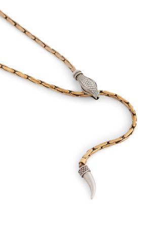 roberto cavalli snake necklace