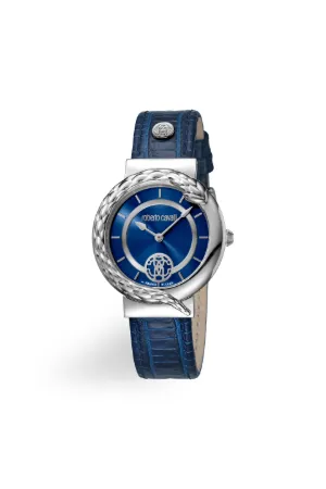 „Snake“ Uhr mit Lederarmband