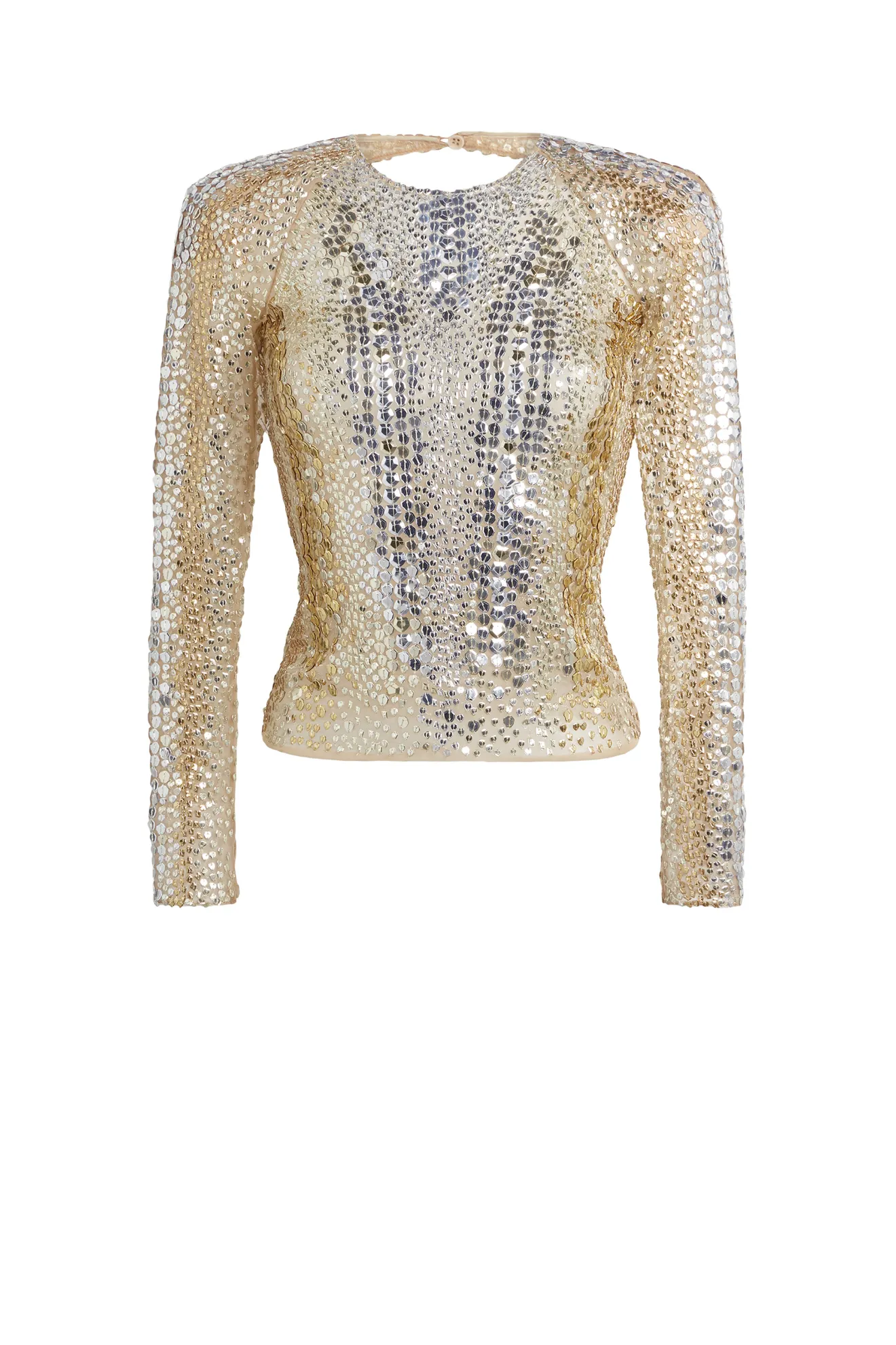 next white sequin top