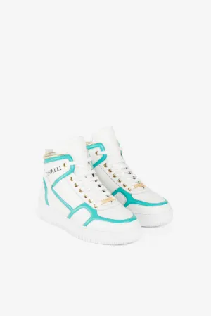 Sneakers alte con logo