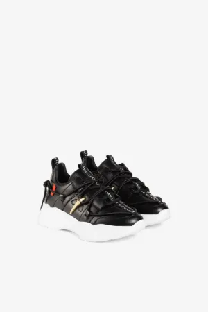 Sneakers oversize con zanne