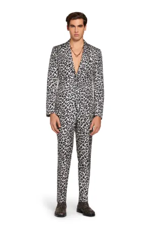 snow leopard blazer