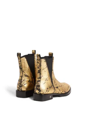 Stivaletti in pelle laminata -Sito ufficiale di Roberto Cavalli®