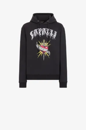 sudadera con capucha y estampado gráfico