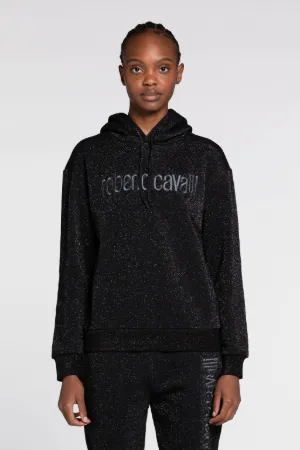 sudadera con capucha y logo bordado