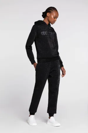 sudadera con capucha y logo bordado