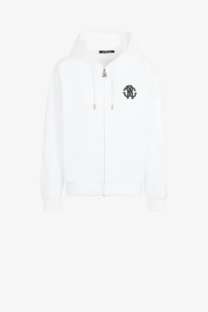 sudadera con capucha y logo estampado