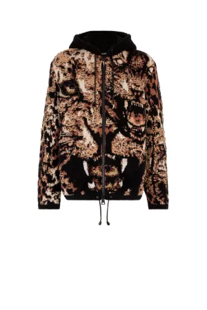 sudadera con capucha y motivo gráfico