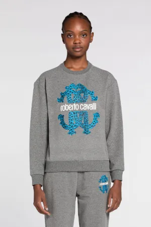 sudadera con logo estampado