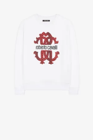 sudadera con logo estampado