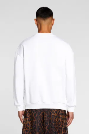 Sudadera de algodón con logo bordado - Tienda Online Oficial de Roberto  Cavalli®