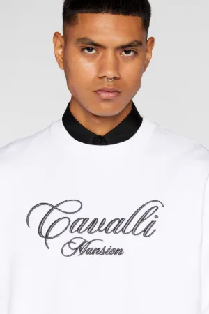 SUDADERA NEGRA LOGO BORDADO ASTILANO