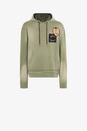 Sweat à capuche à appliqué RC Monogram Crest