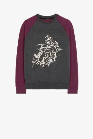 Sweatshirt mit Tiger-Print