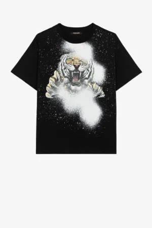 T-Shirt aus Baumwolle mit Felix-Print
