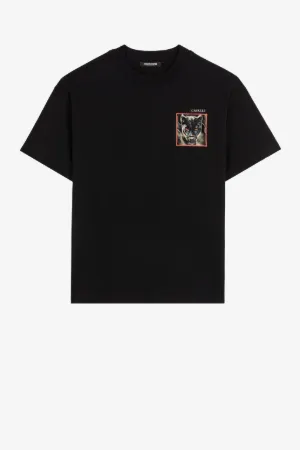 T-shirt con applicazione
