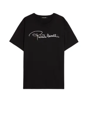 T-shirt con firma