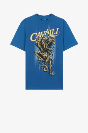 T-shirt con stampa Jaguar