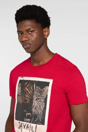 T-shirt en coton à imprimé Animalier Photograph