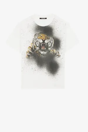 T-shirt en coton à imprimé Felix
