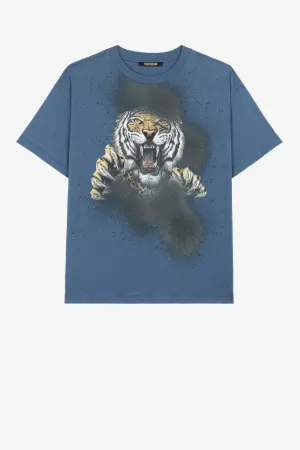 T-shirt en coton à imprimé Felix