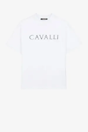 T-shirt en coton à logo imprimé