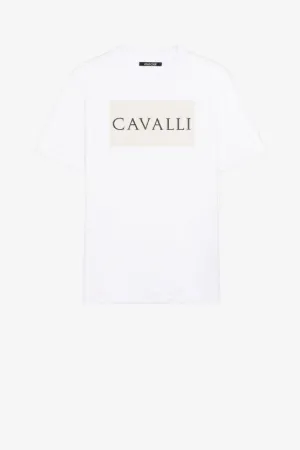 T-shirt en coton à logo imprimé
