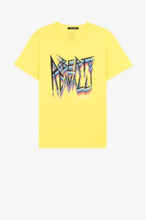 T-shirt en coton à logo imprimé